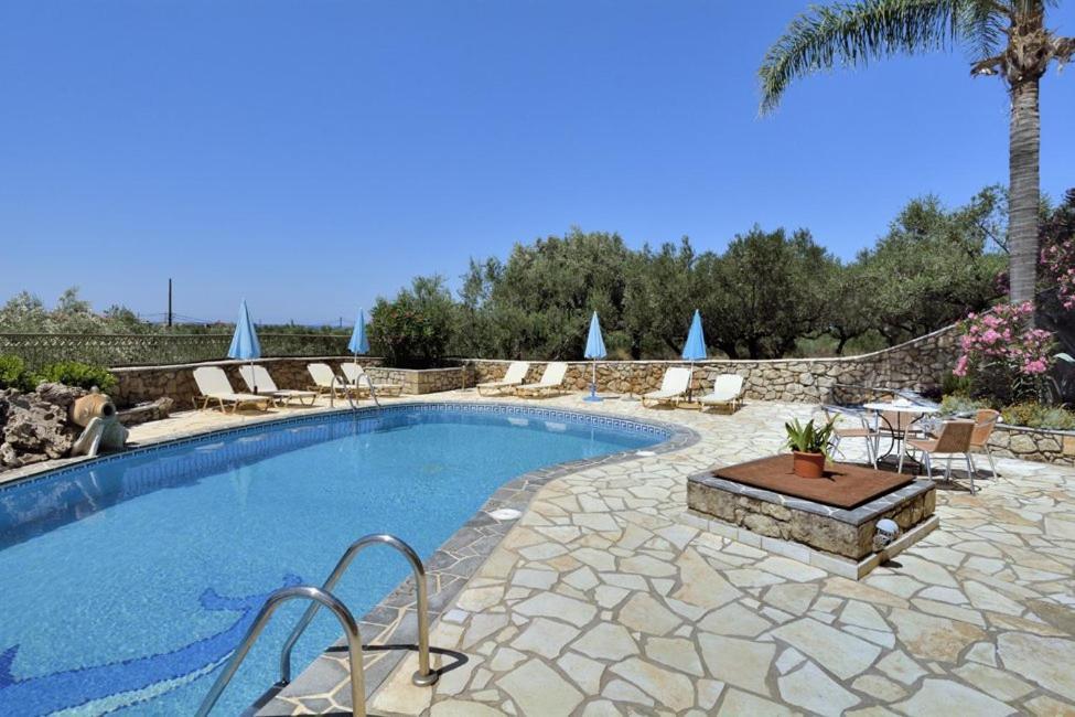 Markos Apartments 4 Stoúpa Dış mekan fotoğraf