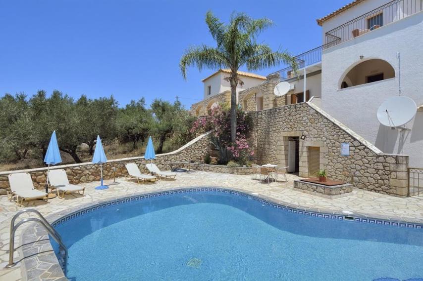 Markos Apartments 4 Stoúpa Dış mekan fotoğraf